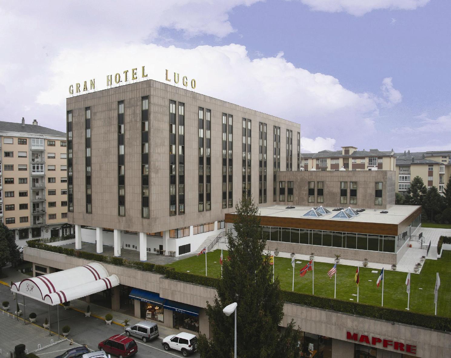 Eurostars Gran Hotel Lugo Eksteriør billede